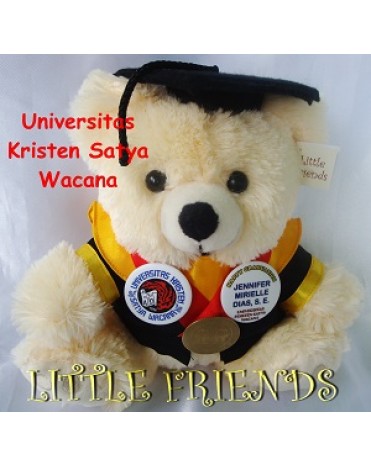 Boneka Wisuda Universitas Kristen Satya Wacana - Ekonomi (25 cm)